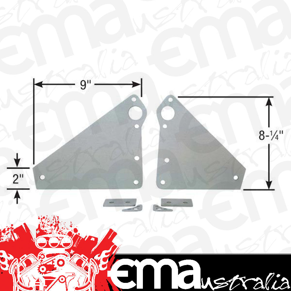 Competition Engineering MOC400 2 Pce Chev BB 396-454 Alloy Front Motor Plate