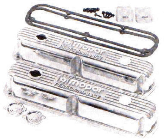 Aluminium Valve Covers Polished Small Block Chrysler MP5007613