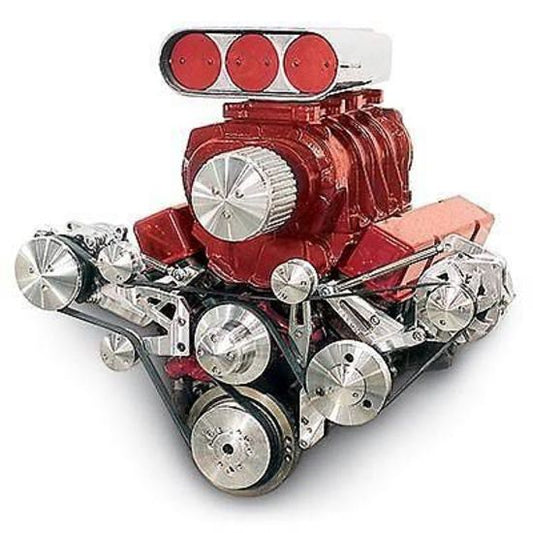 March Performance Products MPP20410 March Performance Chev SB 671 871 Supercharger P/S Serpentine Drive Kit