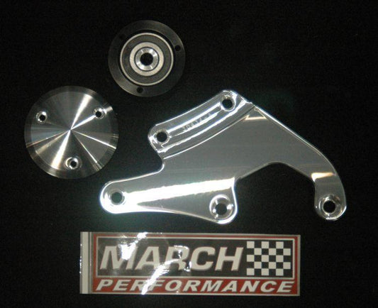 March Performance Products MPP30434 March Performance Style Track Power Steering Bracket Kit suit Ford 351C