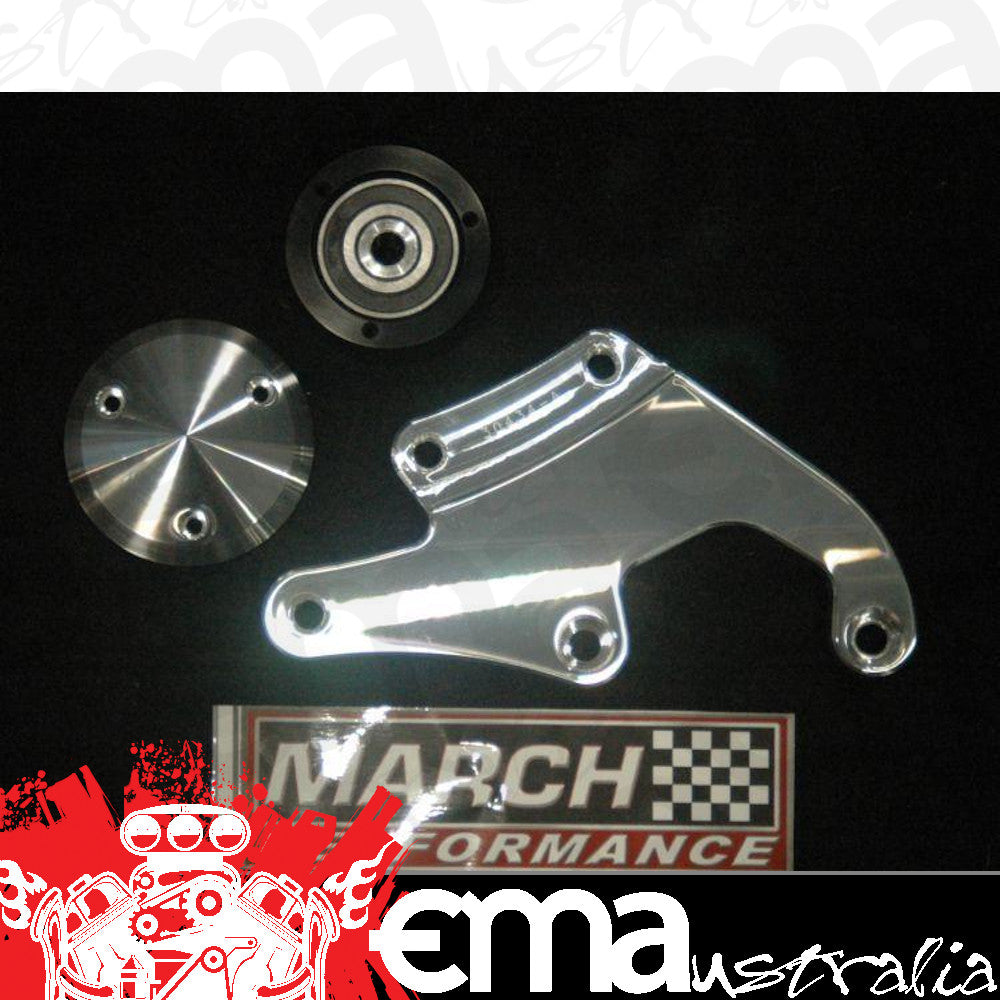 March Performance Products MPP30434 March Performance Style Track Power Steering Bracket Kit suit Ford 351C