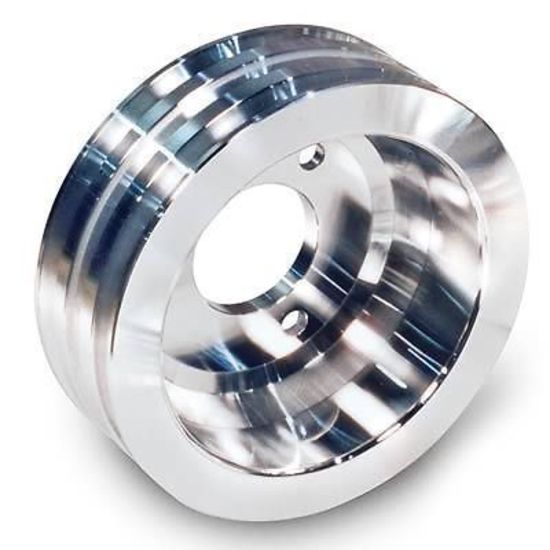 March Performance Products MPP6191 March Performance Alloy 3 Groove Crank Pulley Chev Small Block 262-400