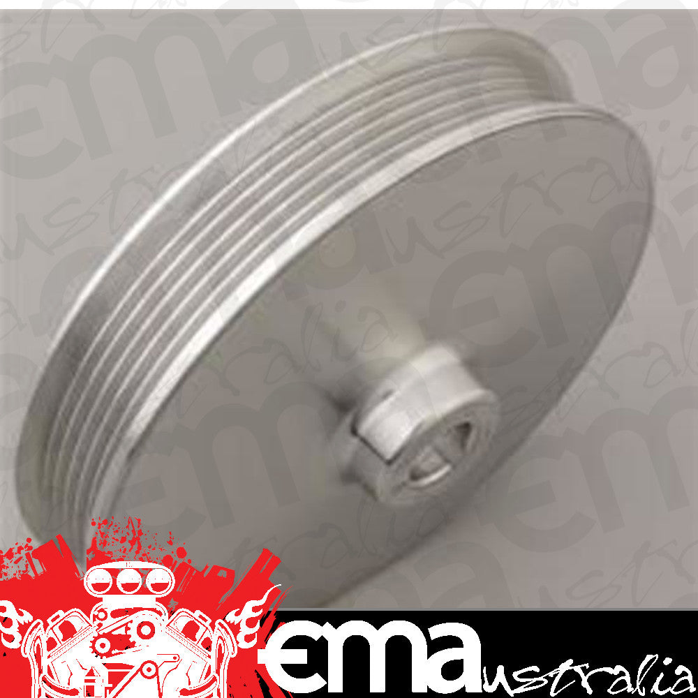 March Performance Products MPP623-09 March Power Steering Pulley 6-Rib Grey suit GM Keyed Saginaw Pump