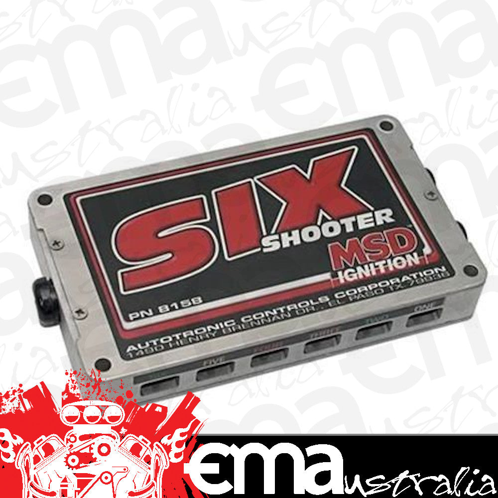 MSD Ignition MSD8158 Six Shooter Module Pro Mag Six Stage Timing Retard Module