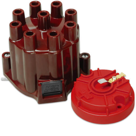 MSD Ignition MSD8442 Distributor Cap & Rotor Kit MSD/GM Points-Style