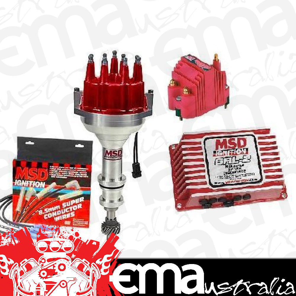 MSD Ignition MSDCKIT Ford 302-351C & 429-460 Complete Pro Billet 6AL Ignition System