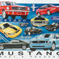Metal Sign MSI-1272 Mustang Past & Present 16" x 12.5"