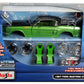 Maisto MSO-39094 1967 Ford Mustang Gt Diecast Model Custom Shop Kit Green 1:24 Scale