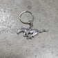 Engine Master Australia MUSTANG2020 Chrome Ford Mustang Galloping Horse Keyring Key Chain 2016 2017 2018 2019 2020