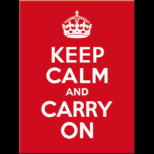 Nostalgic-Art 5114291 Magnet Keep Calm and Carry On