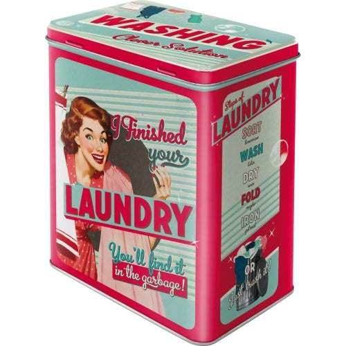 Nostalgic-Art 5130117 Tin Box Large Laundry