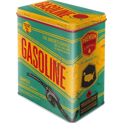 Nostalgic-Art 5130122 Tin Box Large Gasoline