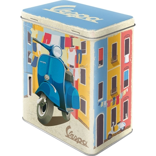 Nostalgic-Art 5130151 Tin Box Large Vespa - Italian Laundry
