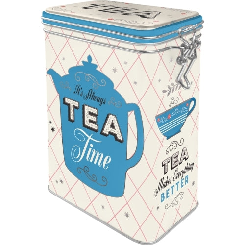 Nostalgic-Art 5131109 Clip Top Tin Tea