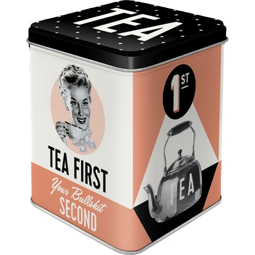 Nostalgic-Art 5131308 Tea Tin Tea First