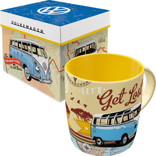 Nostalgic-Art 5143130 Mug and Gift Box Set Volkswagen Bulli Let's Get ...