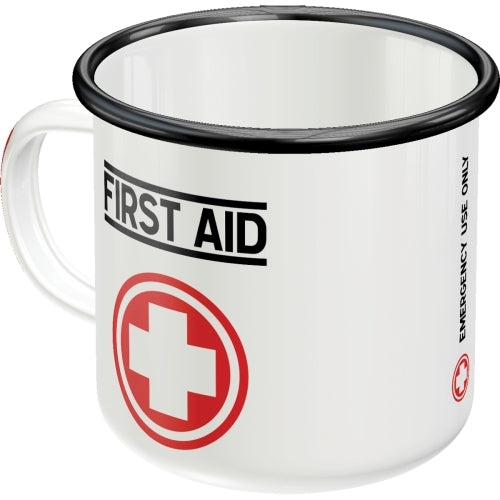 Nostalgic-Art 5143207 Enamel Mug First Aid