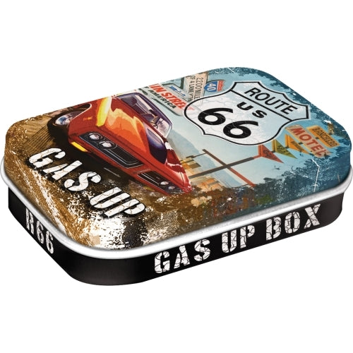 Nostalgic-Art 5181220 Mint Box Route 66 Gas Up