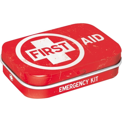 Nostalgic-Art 5181375 Mint Box First Aid Red