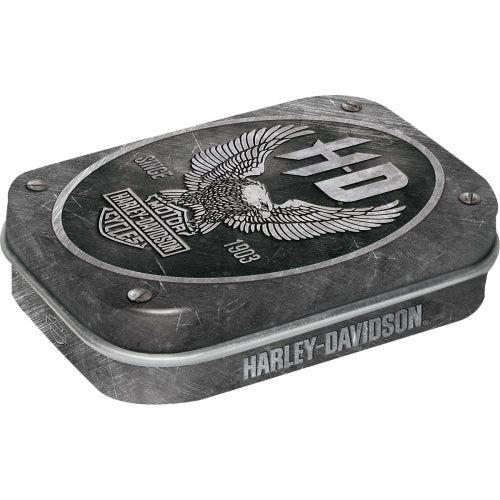 Nostalgic-Art 5181434 Mint Box Harley-Davidson Metal Eagle