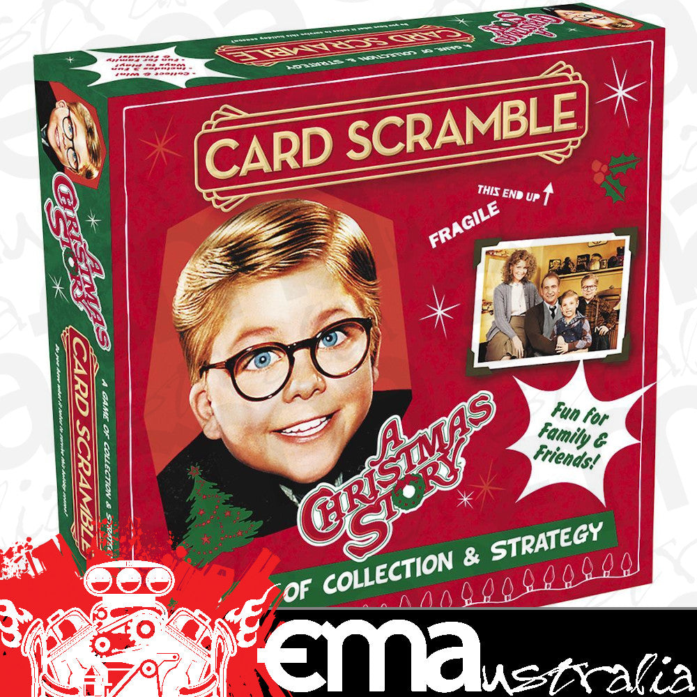 Engine Master Australia NMR-97501 A Christmas Story Card Scramble Board Game
