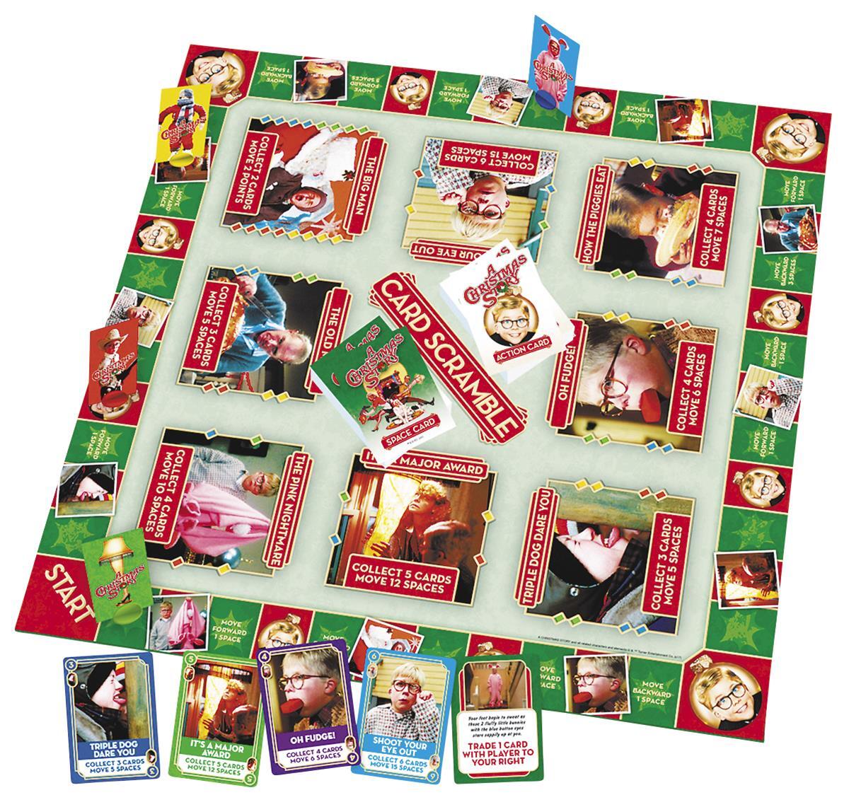 Engine Master Australia NMR-97501 A Christmas Story Card Scramble Board Game