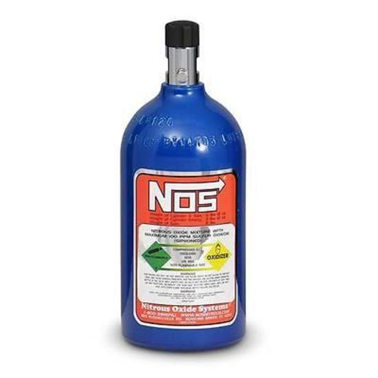 Nitrous Oxide (NOS) NOS14710 2lb Aluminium Nitrous Oxide Bottle 10.250" X 4.438"
