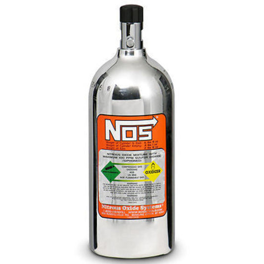 Nitrous Oxide (NOS) NOS14720P 2.5 lb. Polished Aluminium Nitrous Bottle