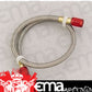 Nitrous Oxide (NOS) NOS15031 12" Long Stainless Steel Braided Hose -3AN Red