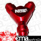 Nitrous Oxide (NOS) NOS17836 Specialty Aluminium -6 AN Male Y Fitting Red Anodized