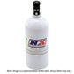 Nitrous Express NX11025P Nitrous Bottle Polished 2.5 lb Aluminum White (each)