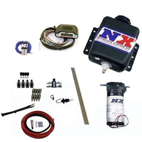 Nitrous Express NX15125H Direct Port Water Methanol 4 Cylinder Stage 2 w/ Hardlines