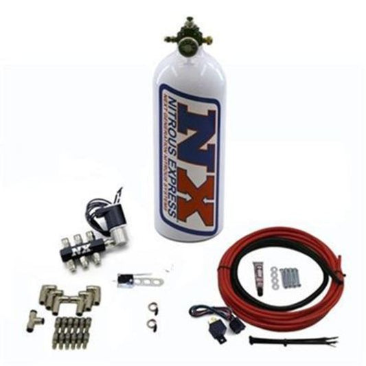Nitrous Express NX15136 Pumpless Direct Port Water Methanol 6 Cylinder