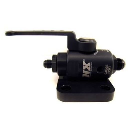 Nitrous Express NX15851-4 Remote Shutoff Nitrous Valve 4An Male Inlet And Outlet