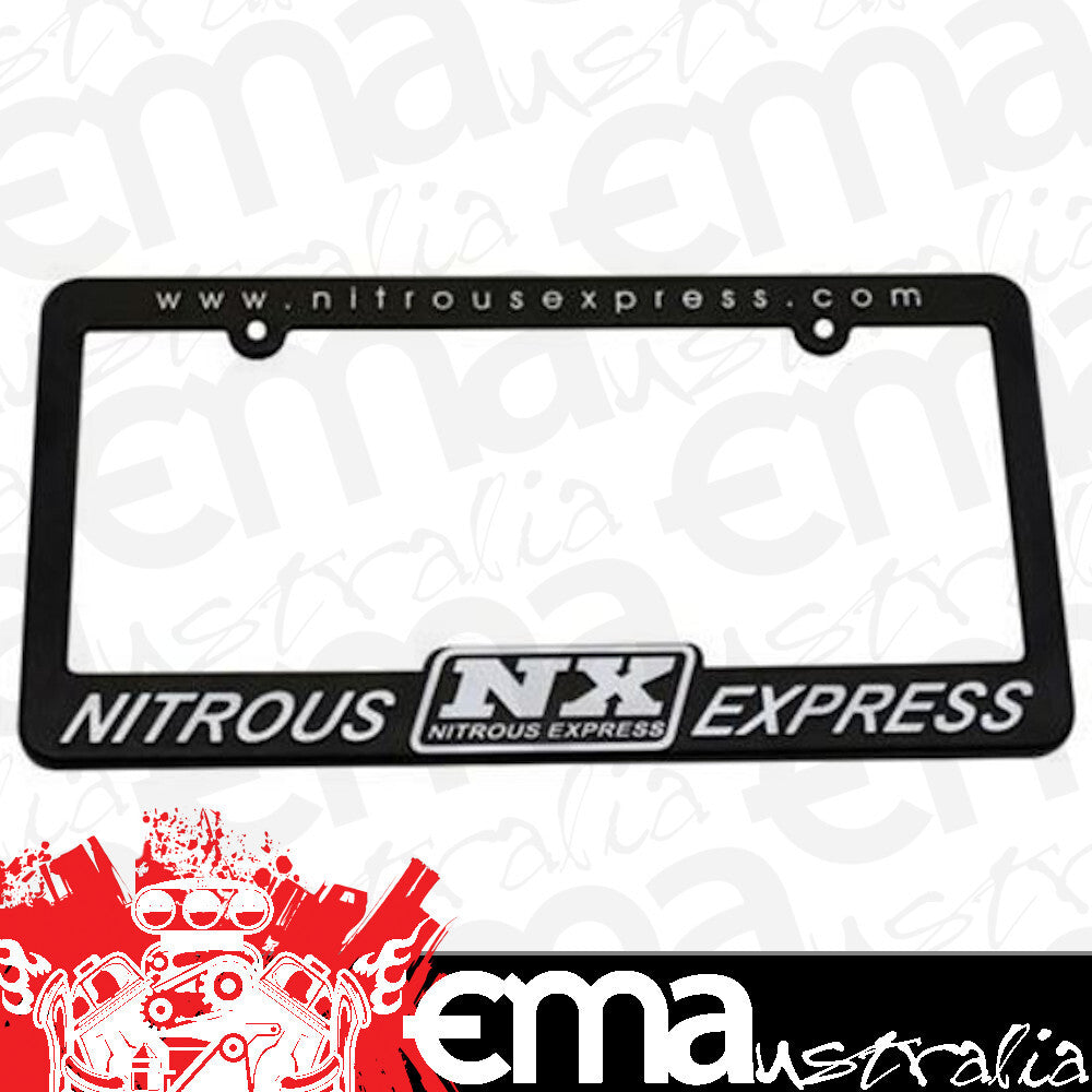 Nitrous Express NX16002 NX License Plate Frame