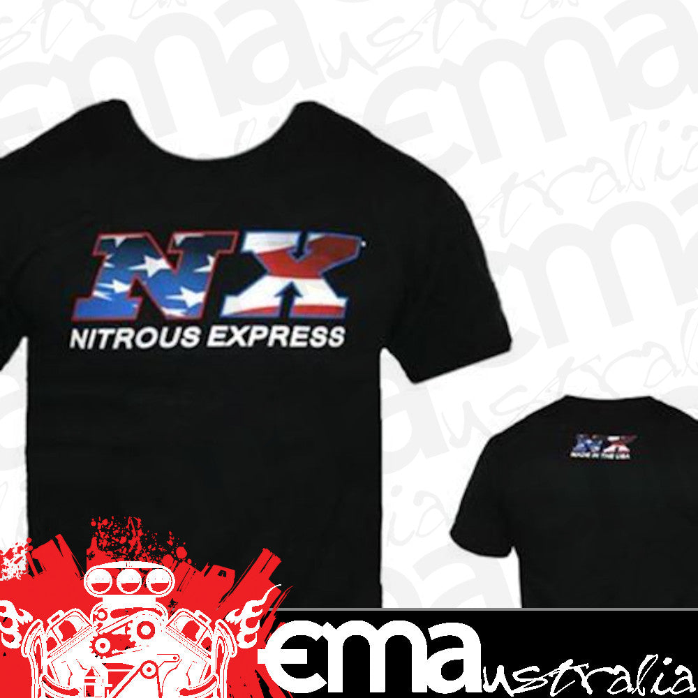 Nitrous Express NX16544 T-Shirt Cotton Short Sleeve White And Pink w/ NX Logo Womens x Large (each)