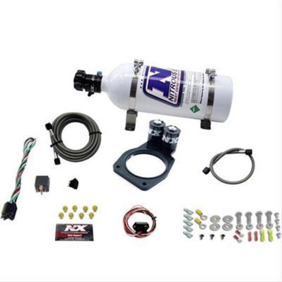 Nitrous Express NX20931-05 Nitrous System 5 lb Bottle 50-150HP 5Th Gen Plate Kit