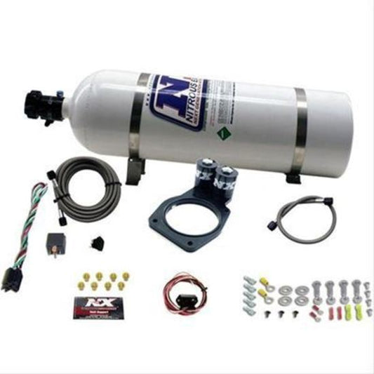 Nitrous Express NX20931-15 Nitrous System 15 lb Bottle 50-150HP 5Th Gen Plate Chevy Small Block Kit