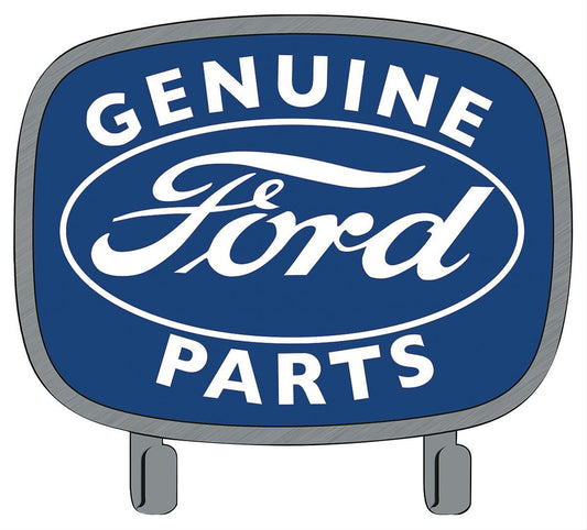 ORB-90160748 Genuine Ford Parts Embossed Steel Coat Hook Sign