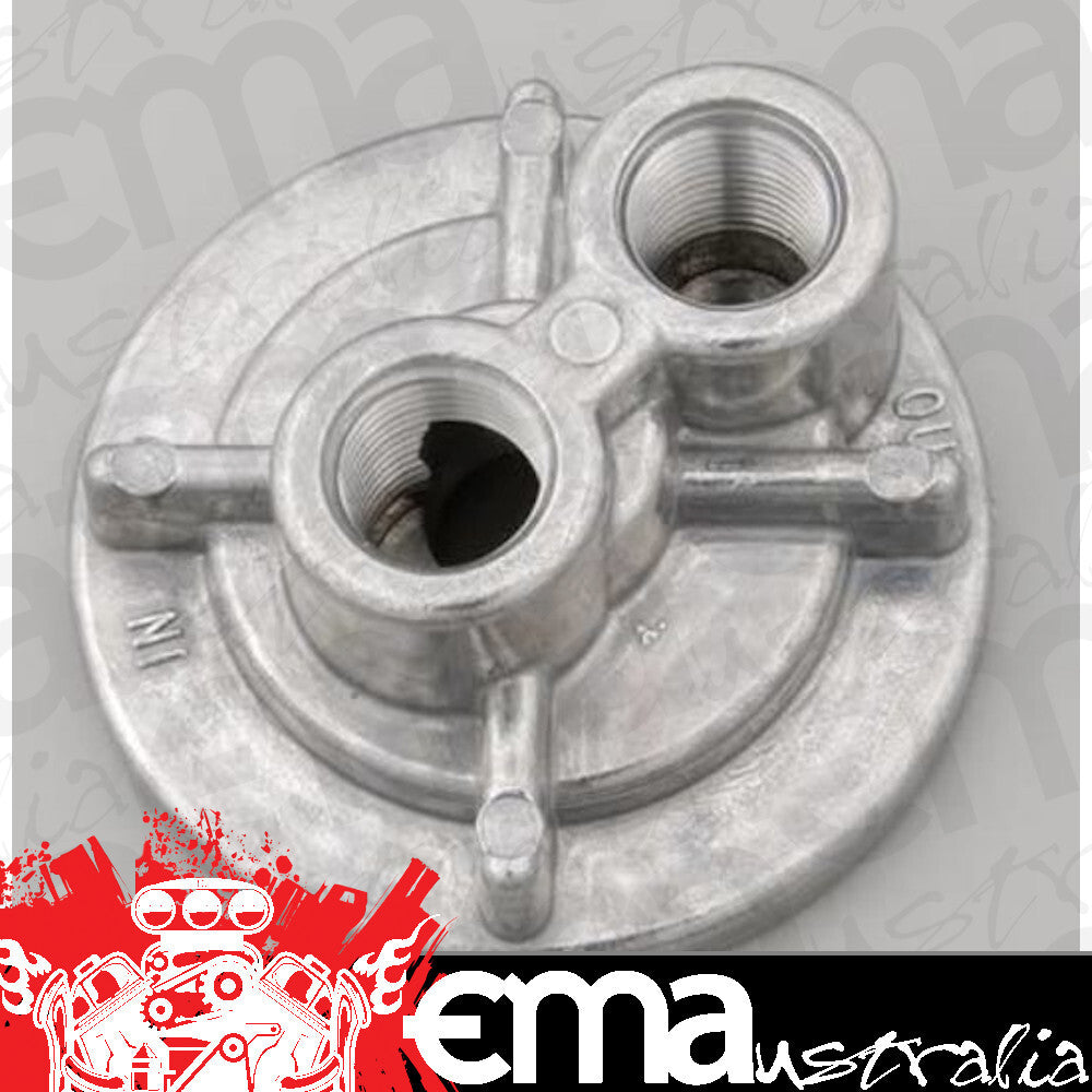 Perma Cool PC118 Spin On Oil Adapter Fits 22 X 1.5mm Threads. 1/2" Npt Ports