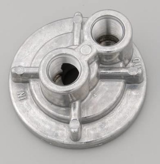 Perma Cool PC118 Spin On Oil Adapter Fits 22 X 1.5mm Threads. 1/2" Npt Ports