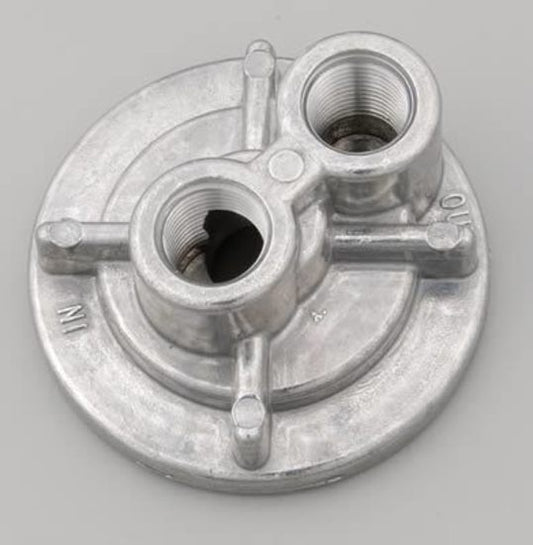 Perma Cool PC118 Spin On Oil Adapter Fits 22 X 1.5mm Threads. 1/2" Npt Ports