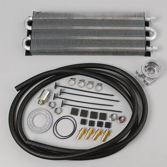 Perma Cool PC40189 Perma-Cool H/D Engine Oil Cooler Kit 1.5" X 7" X 21" 3/8" Npt Fitings