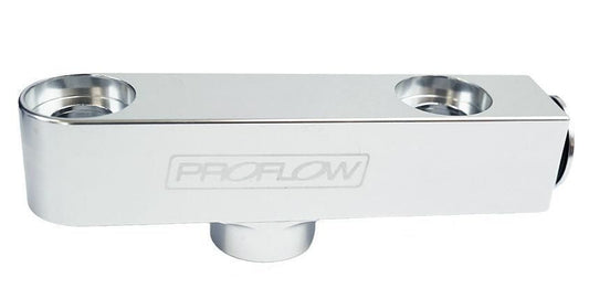 Proflow PFE459 Dual Bosch Fuel Pump Fuel Log 76mm Centre Distance M12x1.5 Thread Polished