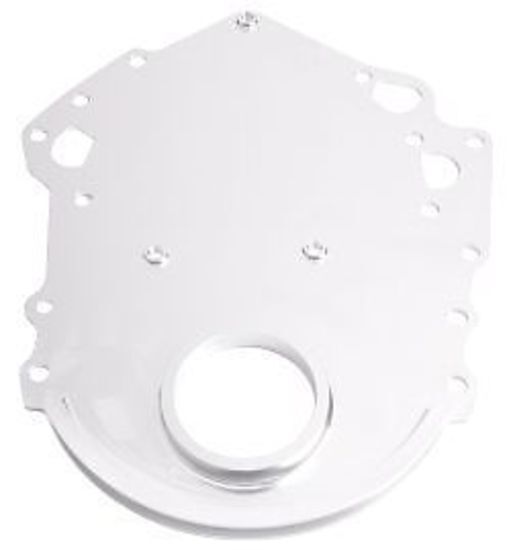 AEROFLOW BILLET TIMING COVER Ford CLEVELAND 302-351 RAW FINISH AF64-2019RAW