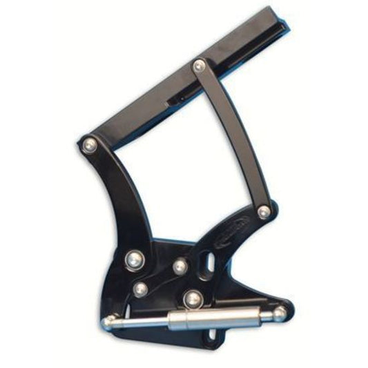 Proflow PFEBHFD02BK Bonnet Hinge Kit Billet Aluminium For Ford Mustang 67-69 Black