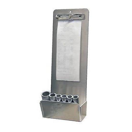 Pit Pal PIT-304D Wall Mount Deluxe Pen & Calculator Holder 5"L X 3.5"W