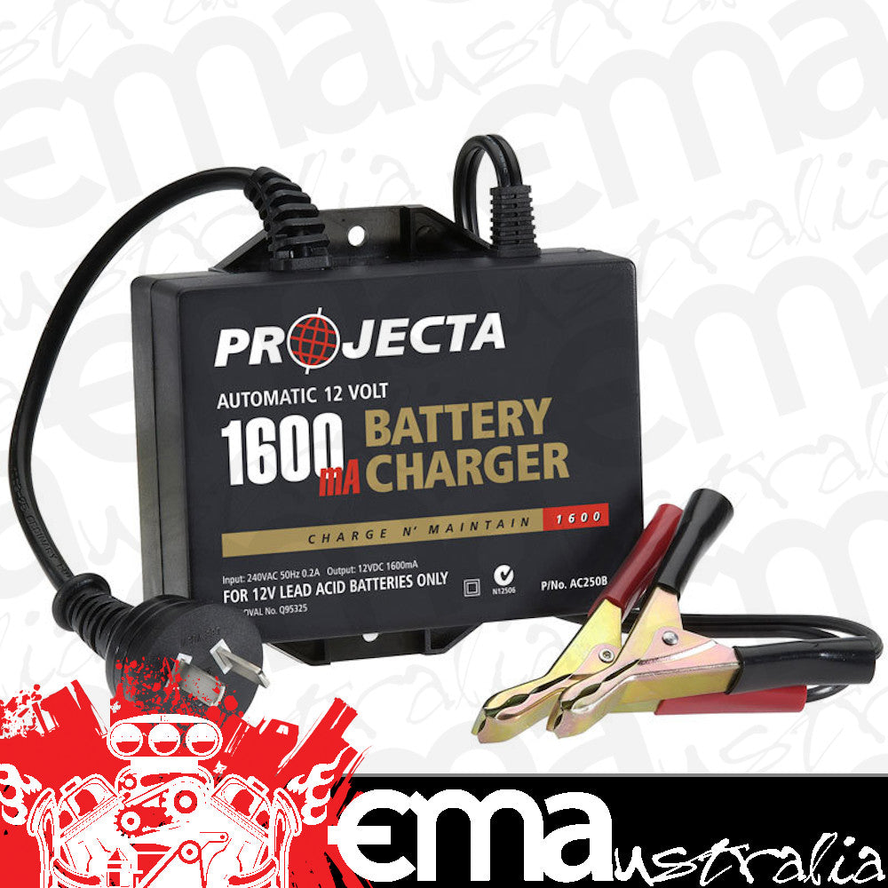 Projecta PJAC250B Automatic 12 Volt 1600Ma Battery Charge N' Maintain