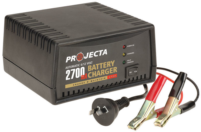 Projecta PJAC400 Automatic 6/12 Volt 2700Ma Battery Charge N' Maintain