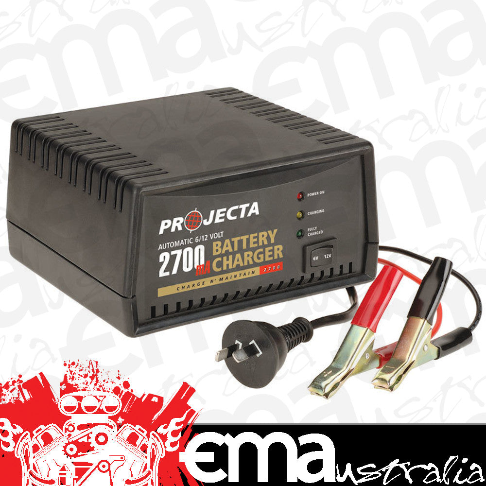 Projecta PJAC400 Automatic 6/12 Volt 2700Ma Battery Charge N' Maintain